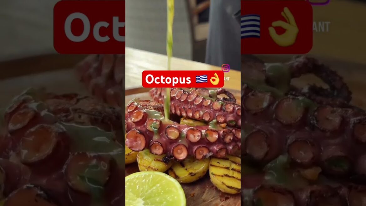 Grilled Greek-Style Octopus — the ultimate taste of island life, take a bite, and you’re in Greece
