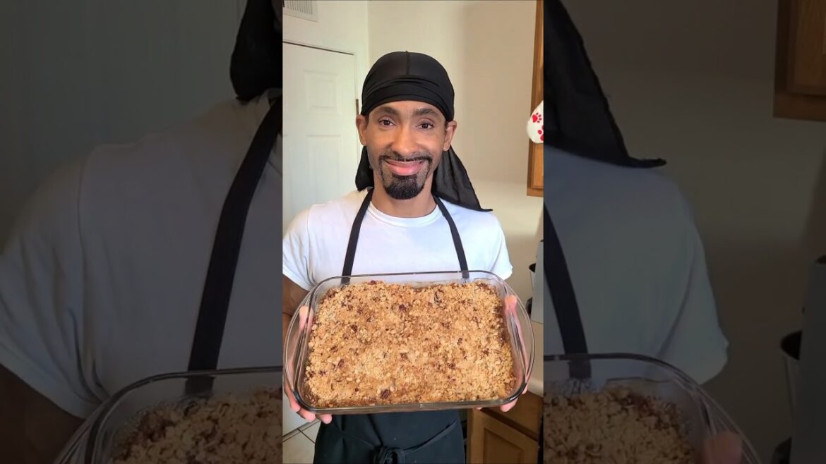 How to make Apple Crisp from scratch | #charliethecookandrews