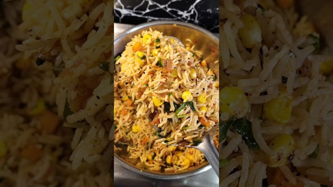 Healthy Veg Fried Rice l Fried Rice #youtubeshorts #viral #recipe #easyrecipe #cooking