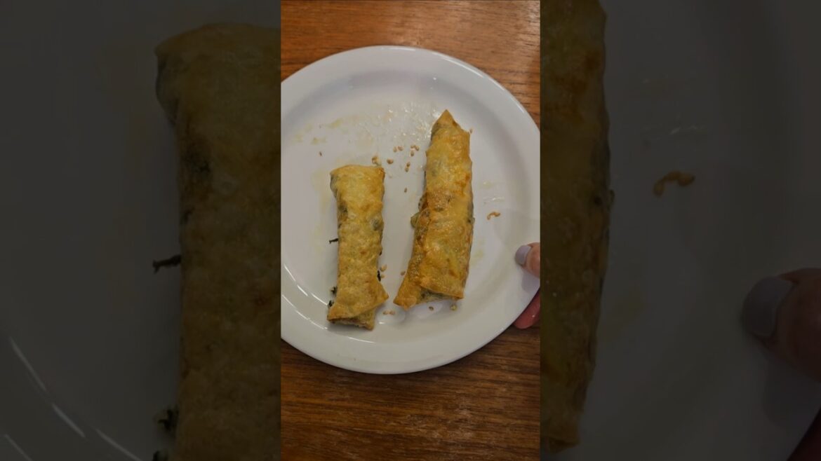 Börek & Eggrolls #easyrecipe #ricepaperrolls #ricepaper #glutenfree