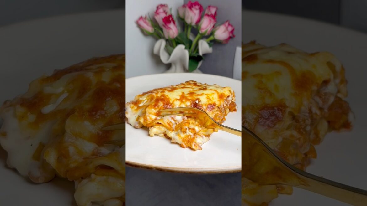 Hackfleisch-Lasagne #lasagne #food #fyp #creamy #recipe