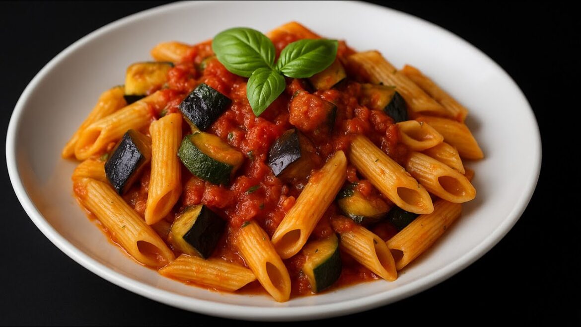 Easy Italian Pasta Recipe with Eggplant &Zucchini |Healthy Vegetarian Dinner. Easy Italian Pasta Recipe with Eggplant &Zucchini |Healthy Vegetarian Dinner.
