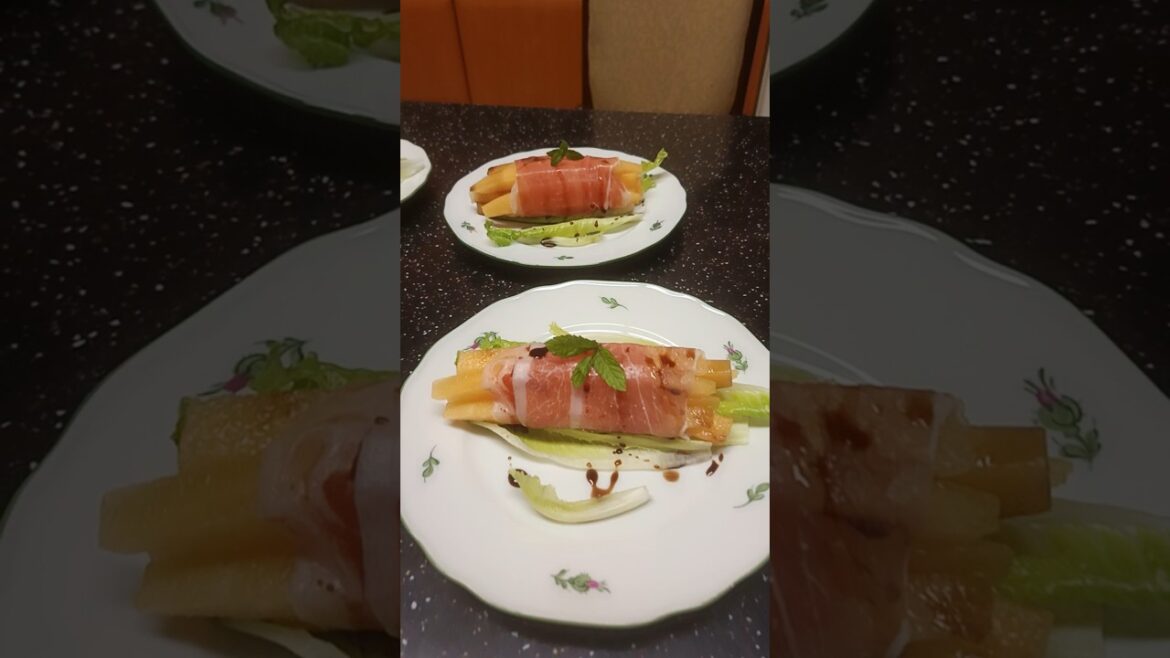 Prosciutto Melon Salad