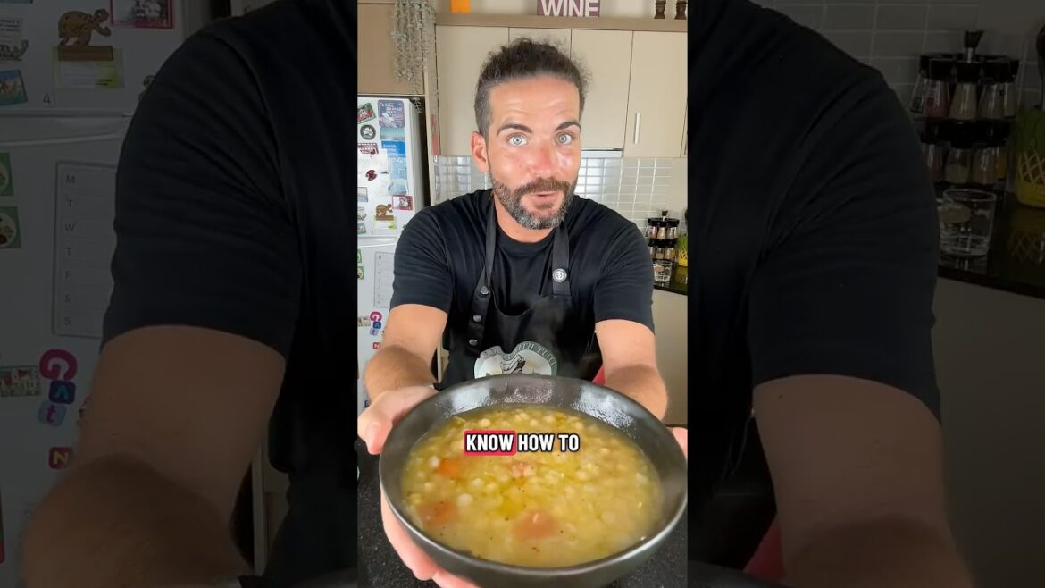 Chickpeas Pasta or chickpeas soup #cookingwithtucci