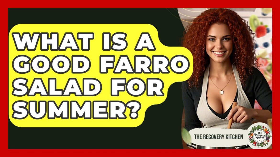 What Is A Good Farro Salad For Summer? - The Recovery Kitchen