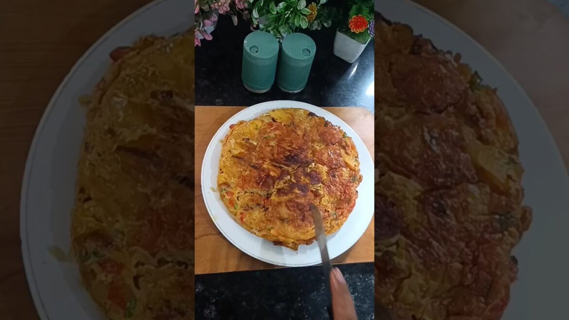 Spanish omelette#recipe #food #cooking