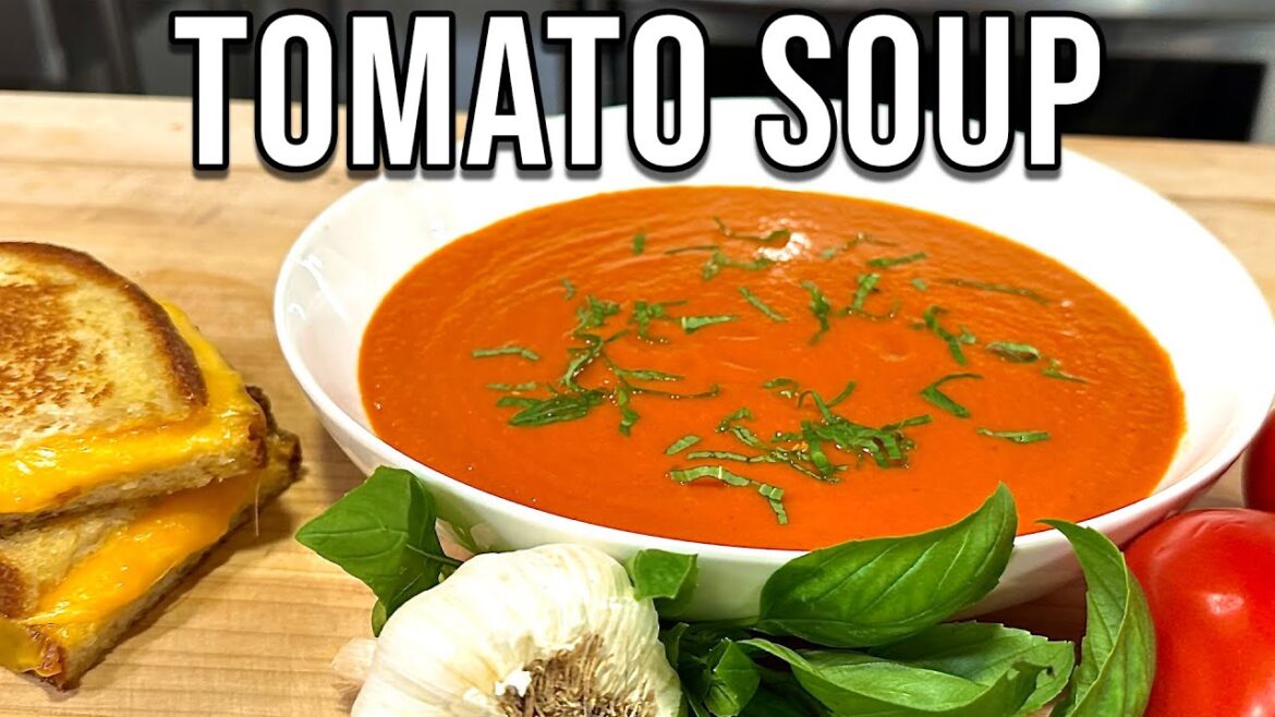 EASY Roasted Tomato Soup Recipe – Better Than Canned!