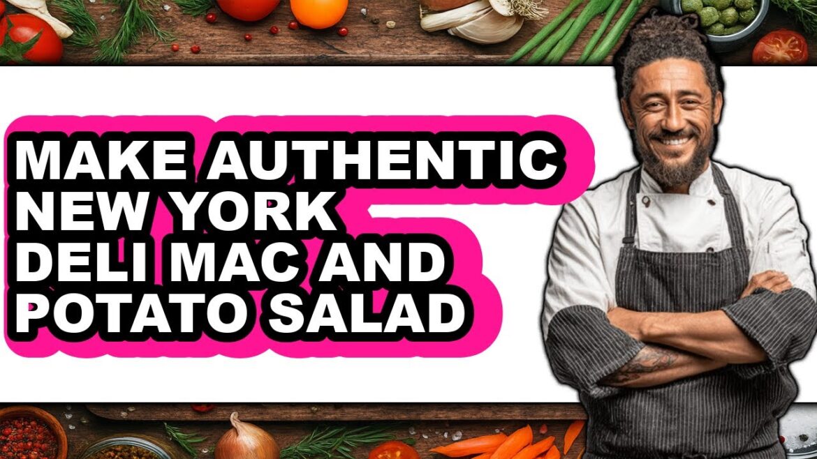 How To Make Authentic New York Deli Mac And Potato Salad (Easy Method)