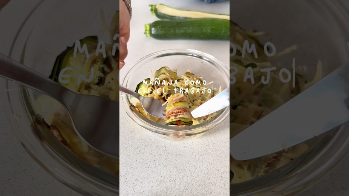 Rollitos de calabacín #recetasfaciles #recetas #receta Rollitos de calabacín #recetasfaciles #recetas #receta