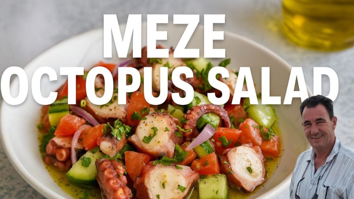 “From the Sea to your Table: Making the Perfect Octopus Salad (Meze Style)