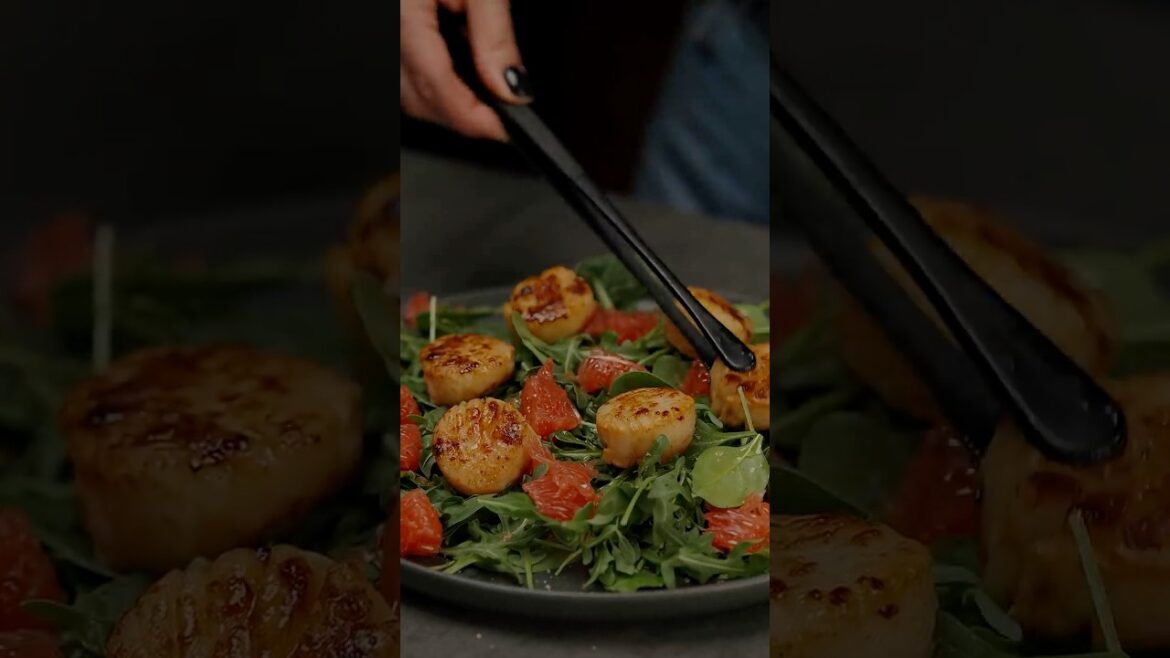 Seared Scallops Salad