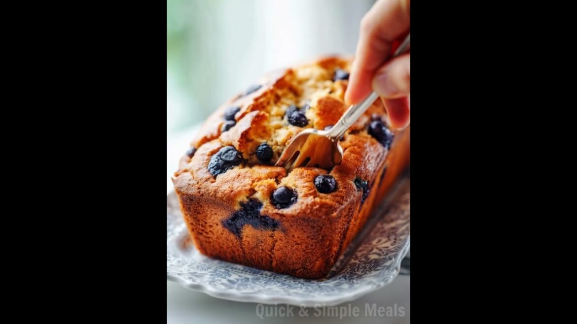 Blueberry Banana Bread