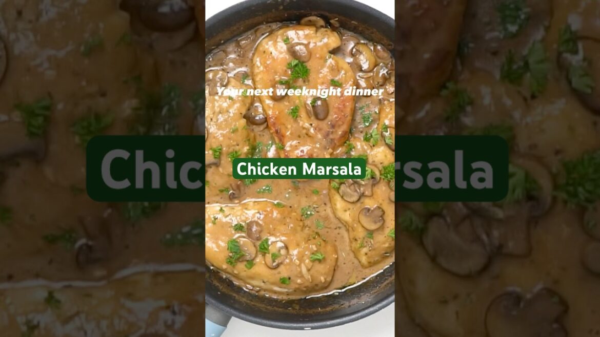 Easy Chicken Marsala | Creamy Comfort in 30 Minutes Easy Chicken Marsala | Creamy Comfort in 30 Minutes
