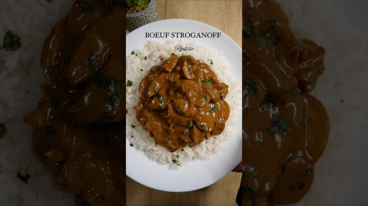 Recette de Bœuf Stroganoff #recette #boeufstroganoff #boeuf #russe #ideerecette #ammey #shortvideo Recette de Bœuf Stroganoff #recette #boeufstroganoff #boeuf #russe #ideerecette #ammey #shortvideo