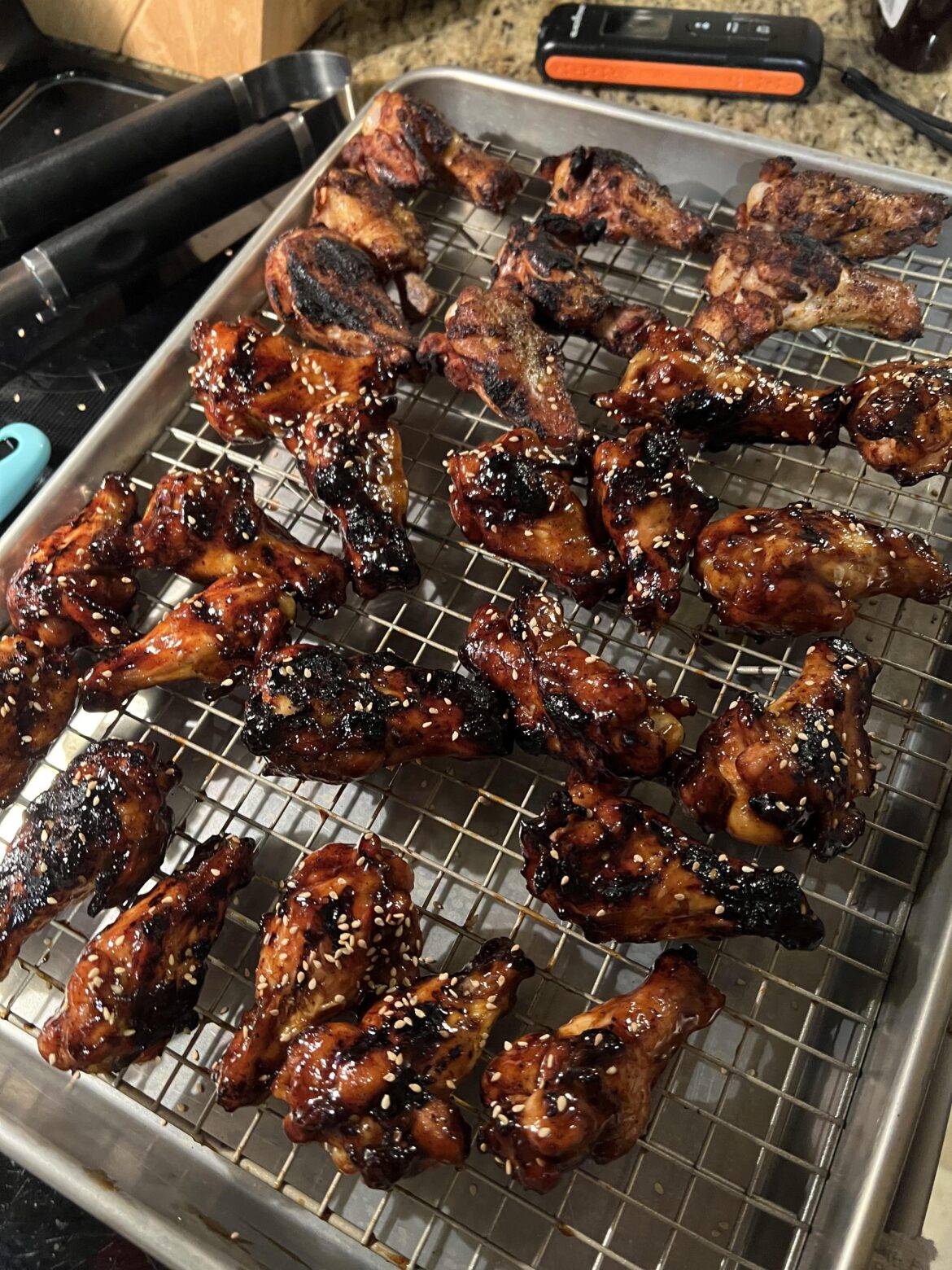 Teriyaki wings