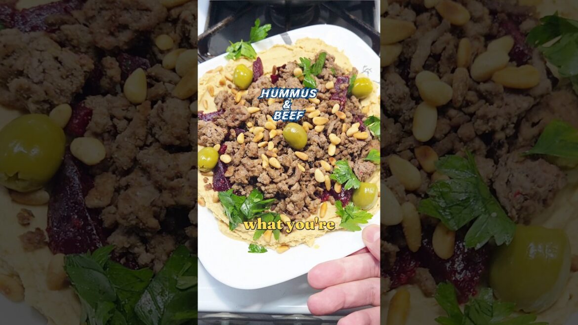 Beef up that Hummus #food #shorts Beef up that Hummus #food #shorts