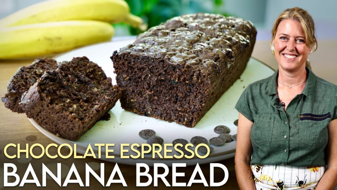 Next-Level Chocolate Espresso Banana Bread (Plant-Based & Easy!) #glutenfree #vegan Next-Level Chocolate Espresso Banana Bread (Plant-Based & Easy!) #glutenfree #vegan