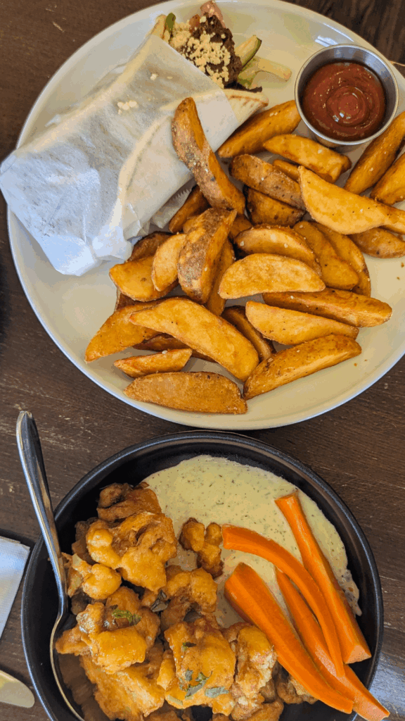 Good vegan food on a road trip