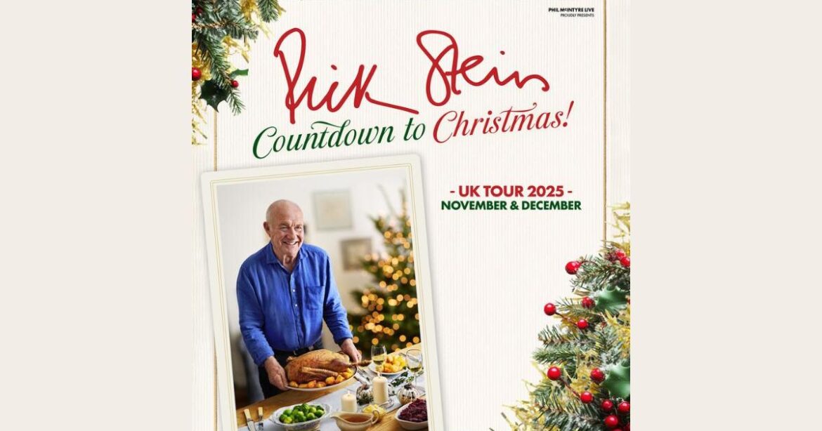 Rick Stein to bring Countdown to Christmas tour to Bath