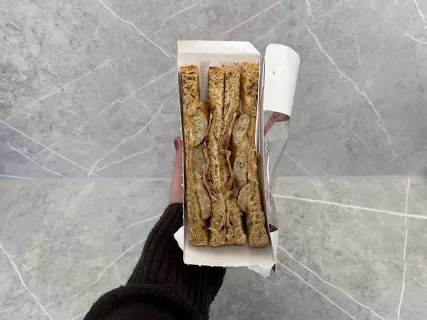 Tesco's Pigs In Blankets Sandwich