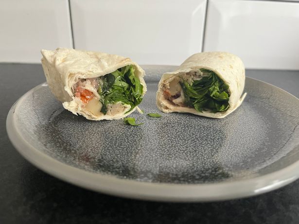 Tesco's Plant Chef Festive Feast Wrap