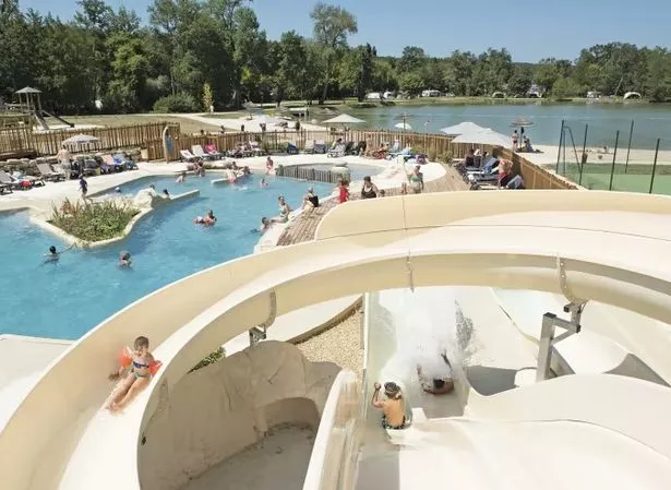 Pomport Beach in the Dordogne 