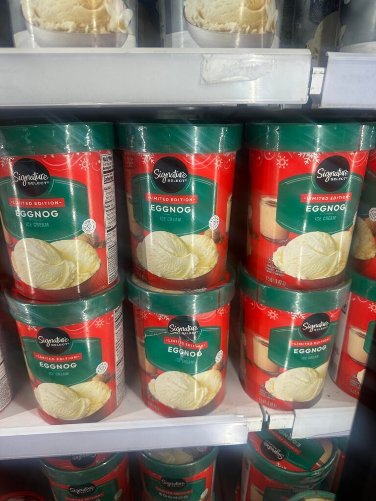 Found these holiday flavors at Safeway