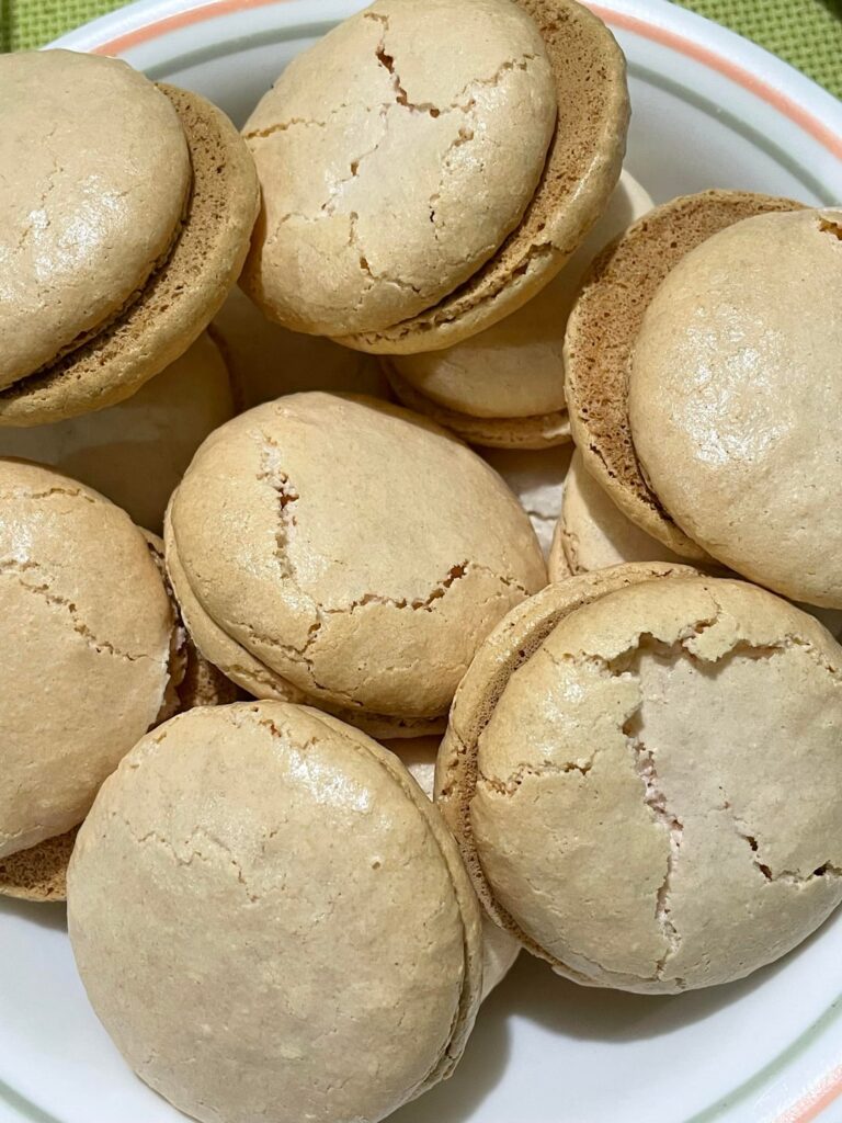 macarons are too brittle & top part is very thin, feels kind of too eggy? macarons are too brittle & top part is very thin, feels kind of too eggy?