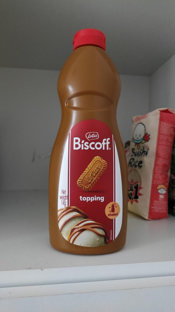 Biscoff topping is amazing!