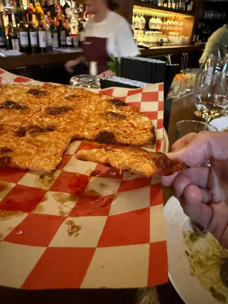 Pizza at Dimmi Dimmi