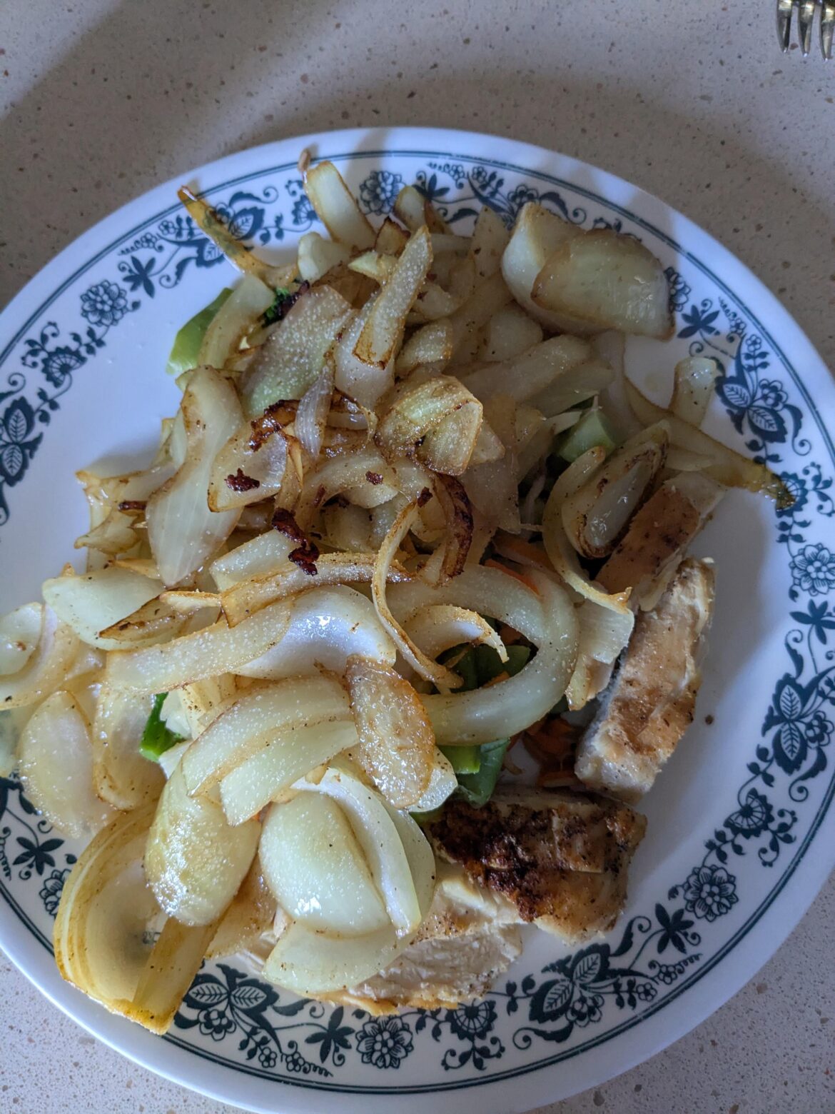 I've been eating up to four onions a day recently.