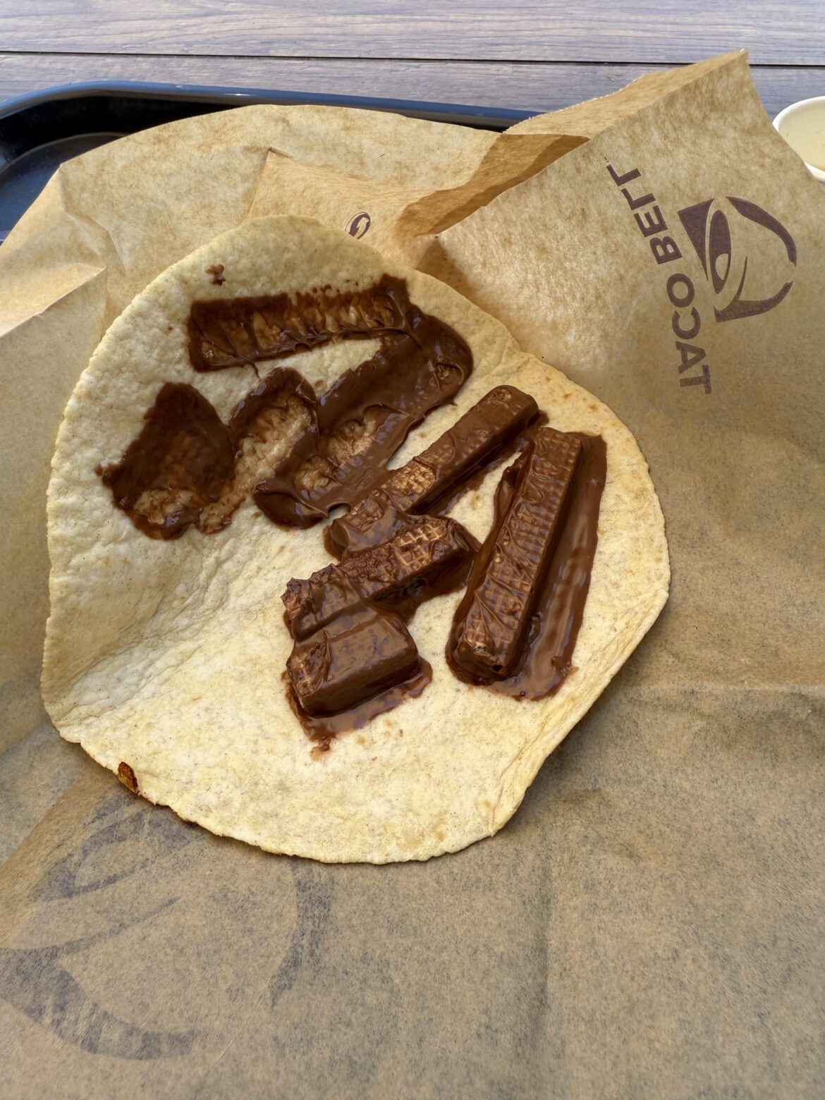 Chocodilla Kit Kat - Taco Bell - Lisbon, Portugal