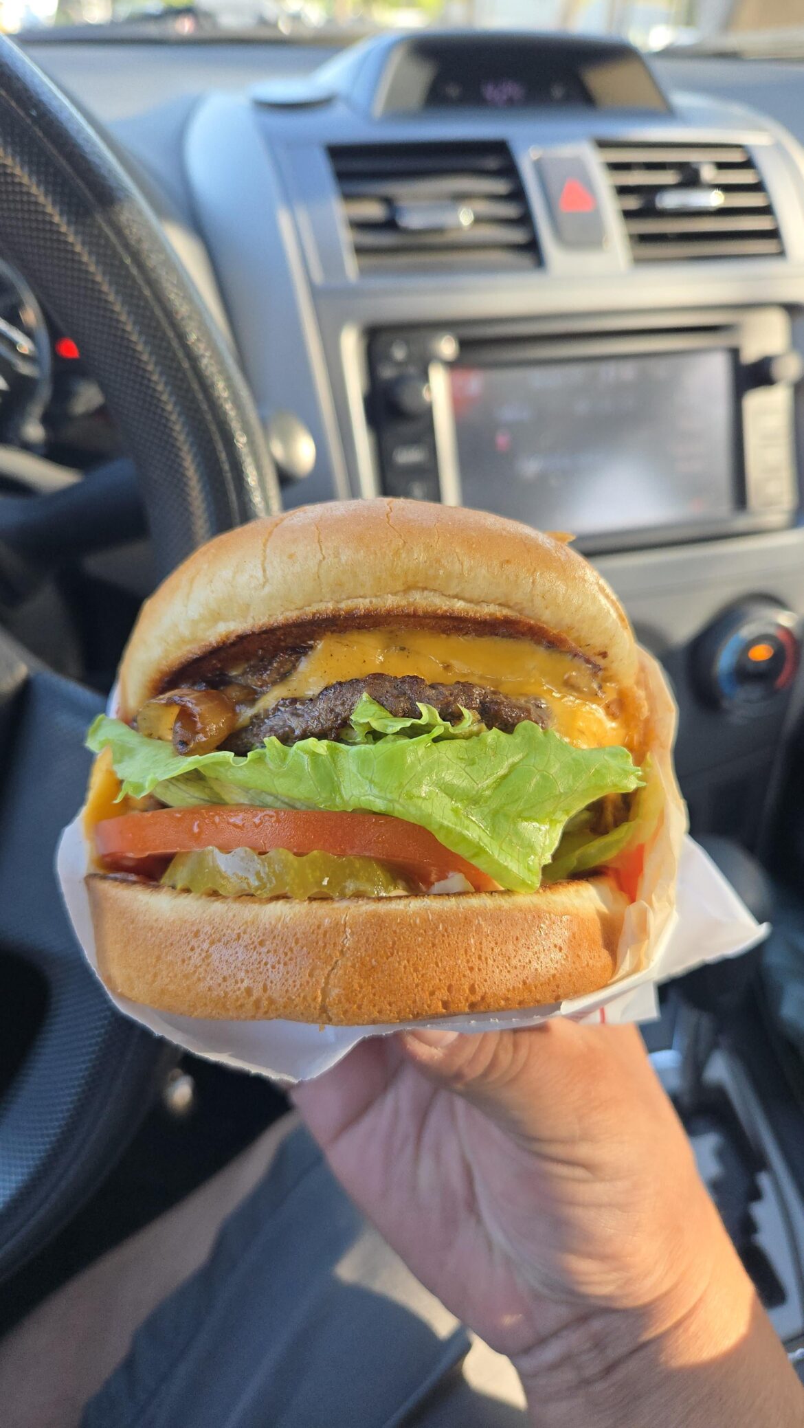 In-N-Out Double Double (animal style)