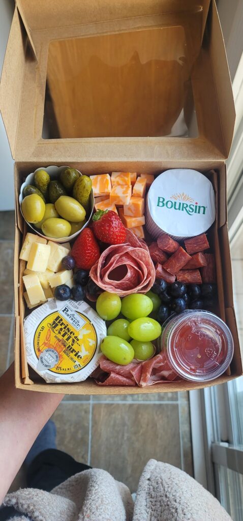 My first charcuterie boxes 😊