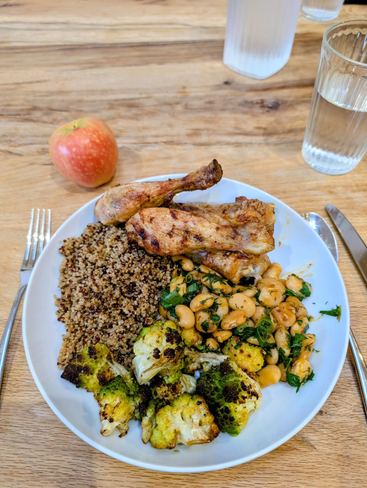 High protein post gym MD meal