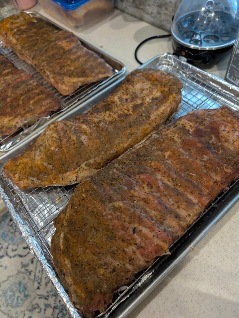 I made St Louis style ribs I made St Louis style ribs