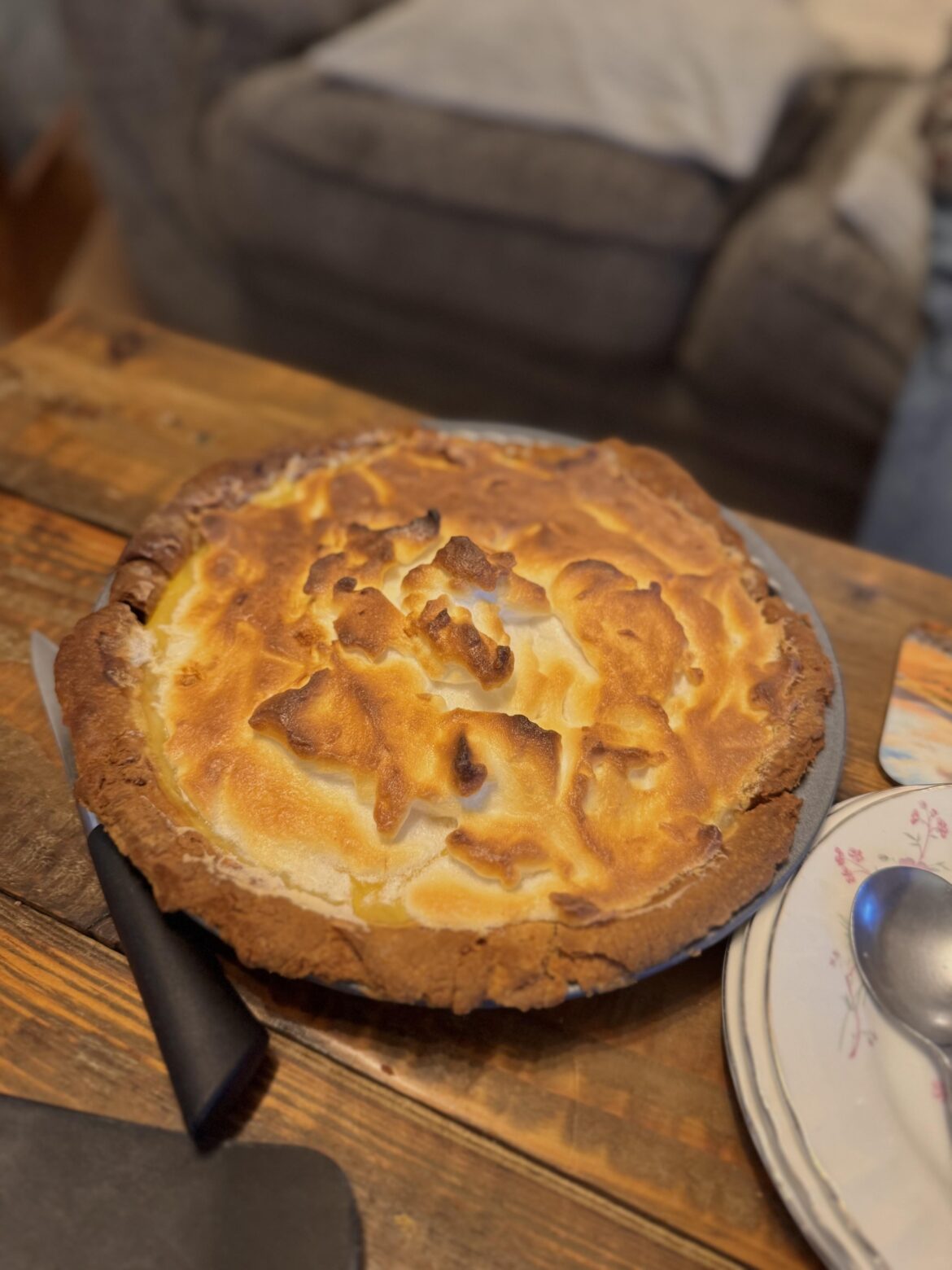 Homemade lemon meringue pie!