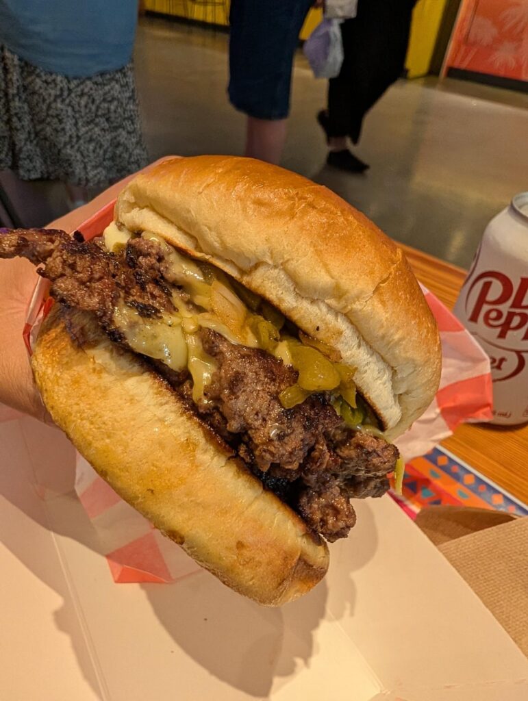 Hatch chile burger alert