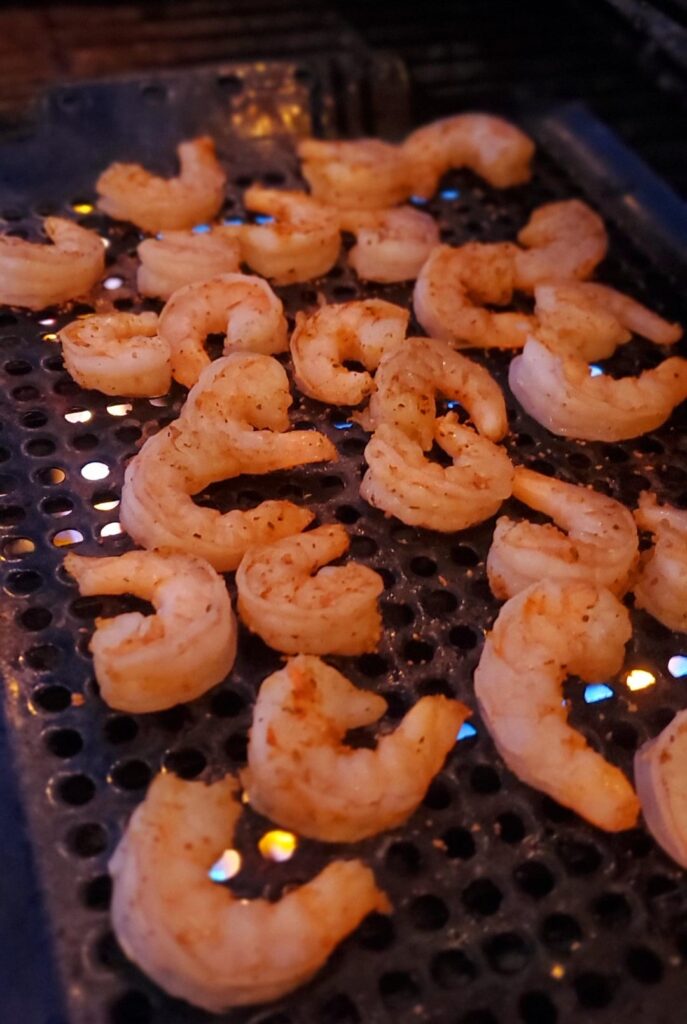 Grilled some shrimp tonight. Anyone else enjoy grilling seafood?