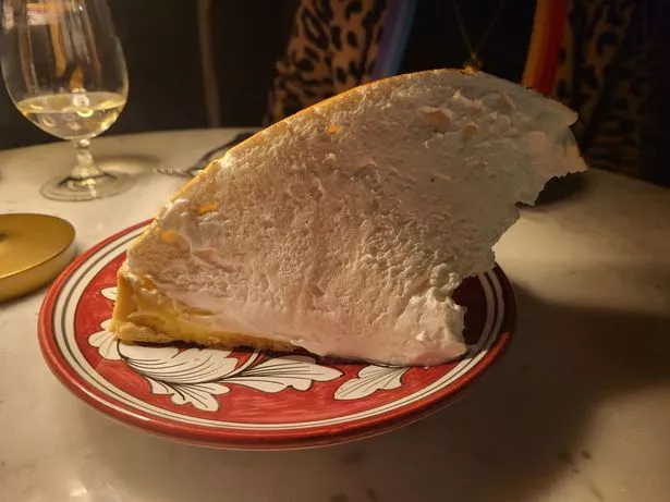 The lemon meringue pie