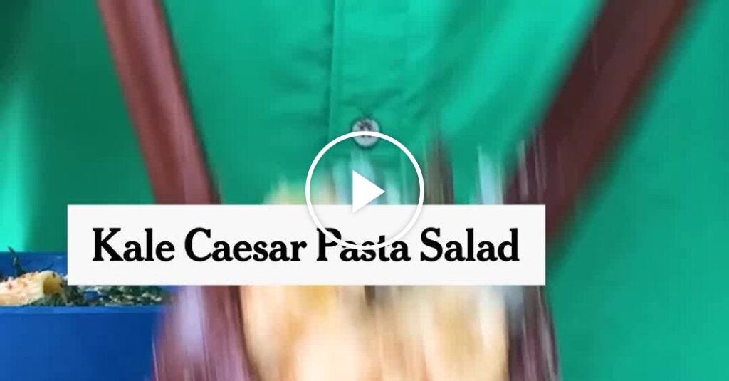 Kale Caesar Pasta Salad - The New York Times