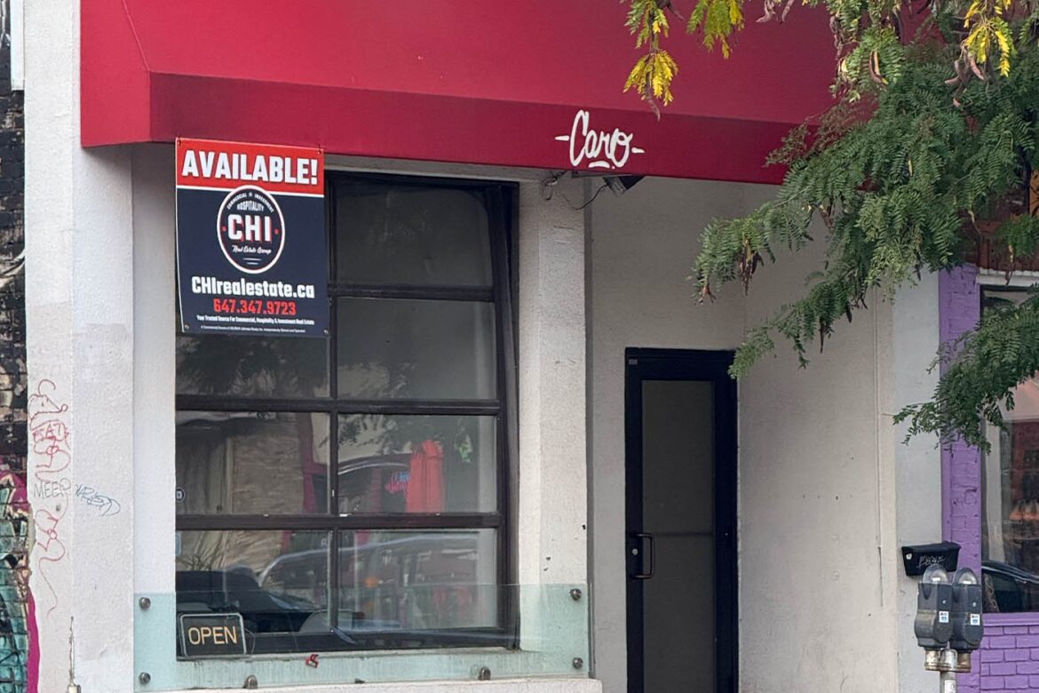 Italian restaurant Caro quietly closes in Hamilton
