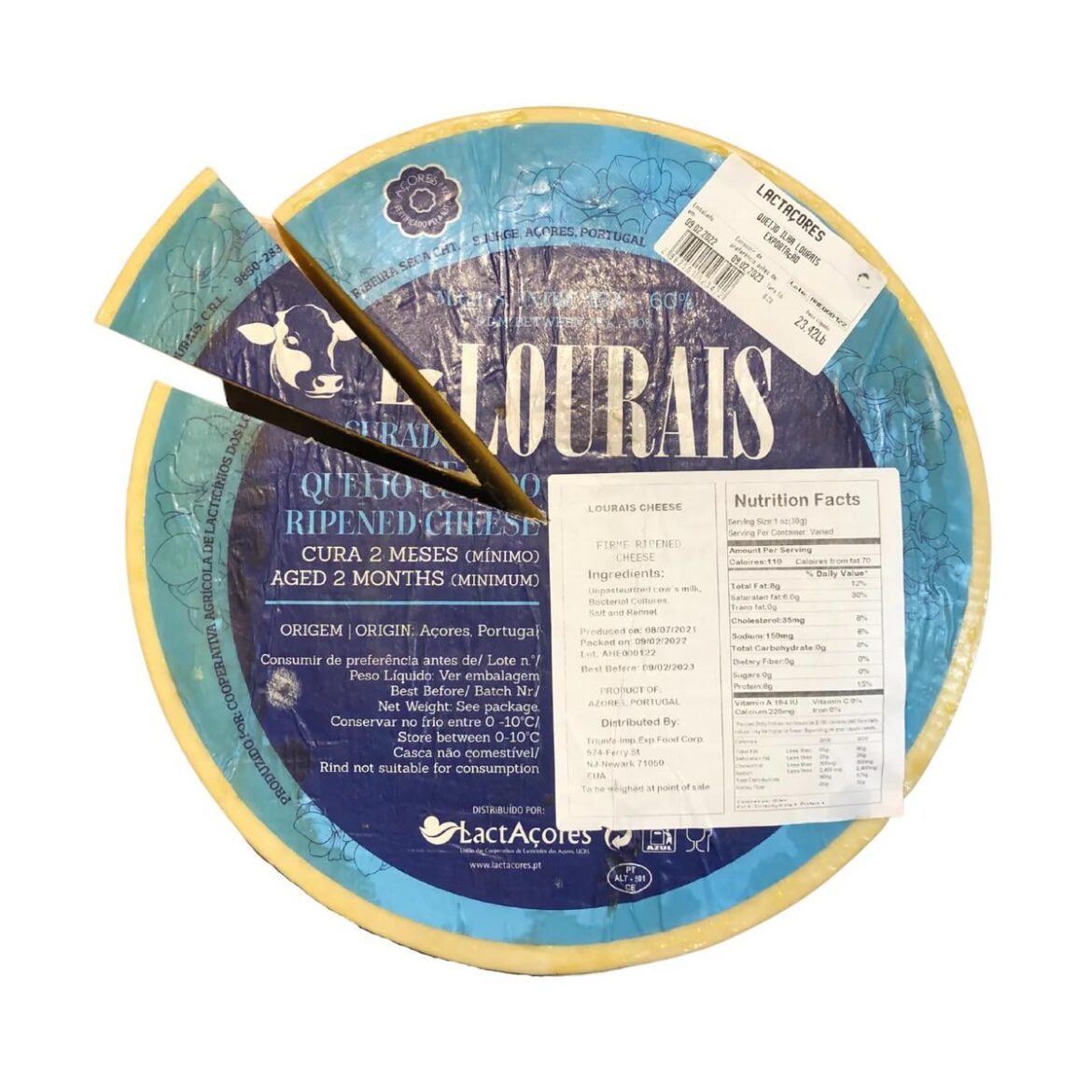 Day 1881 of posting images of cheese until I run out of cheese types: São Jorge Lourais