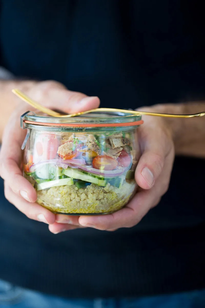 Make-Ahead Mediterranean Quinoa Salad
