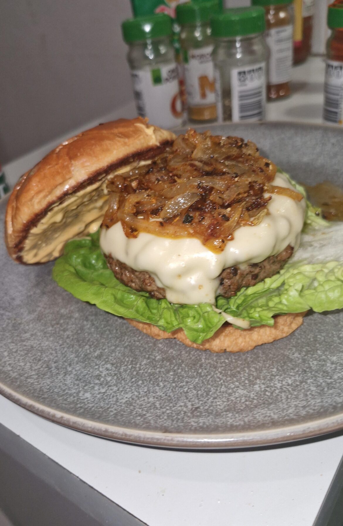 Made my first burger for dinner last night.