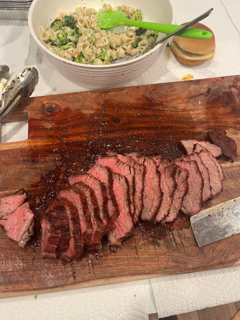 Tri tip from our local butcher. Oooweeeeee