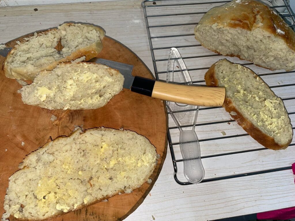 First time making bread, safe to say i will just continue buying from bakery