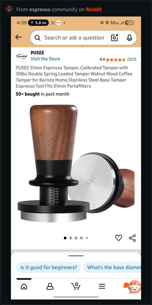 Does anyone have the PUSEE tamp? [$30]