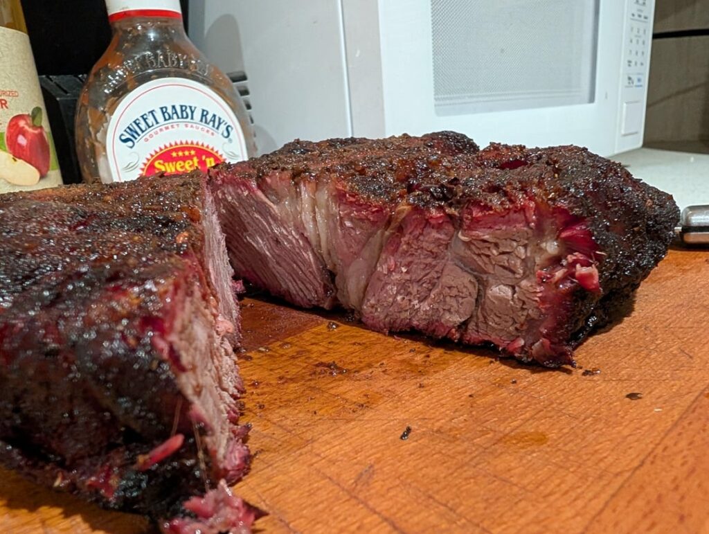 Smoked Chuck roast