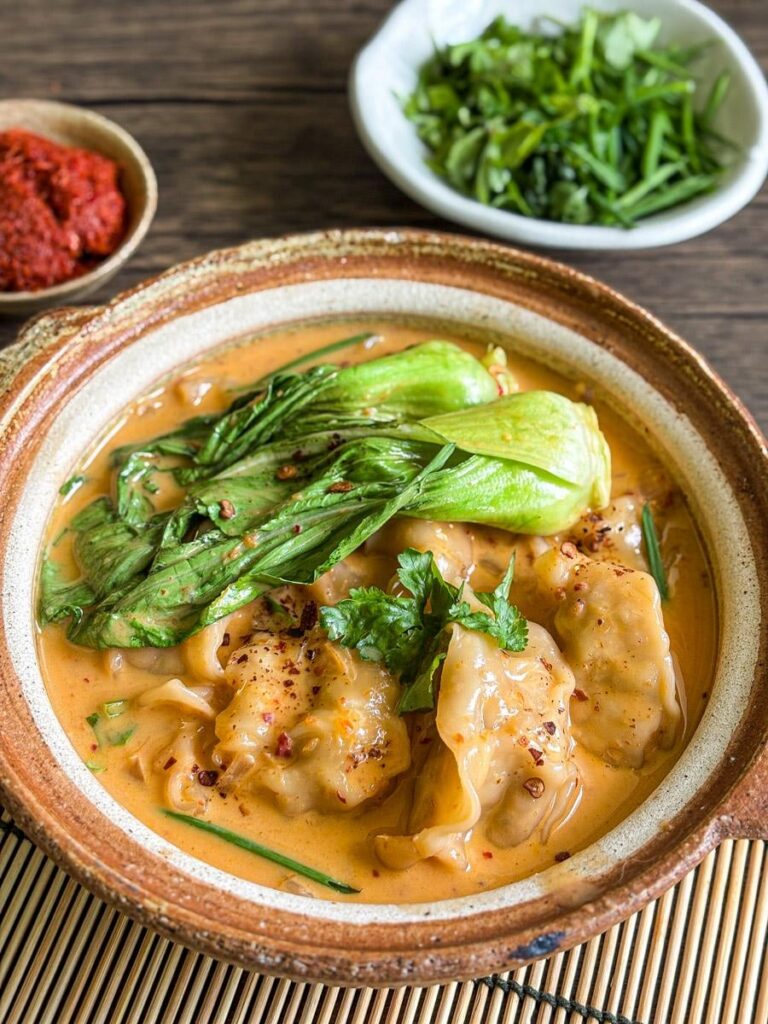 Red Curry Wonton Soup